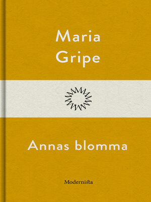 cover image of Annas blomma